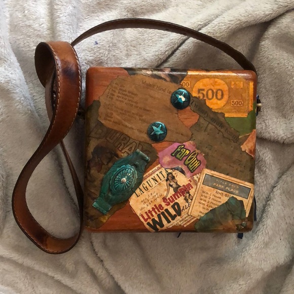 🥰 Vintage one off Meg Harper Rodeo Horse Purse👛 - Picture 4 of 11